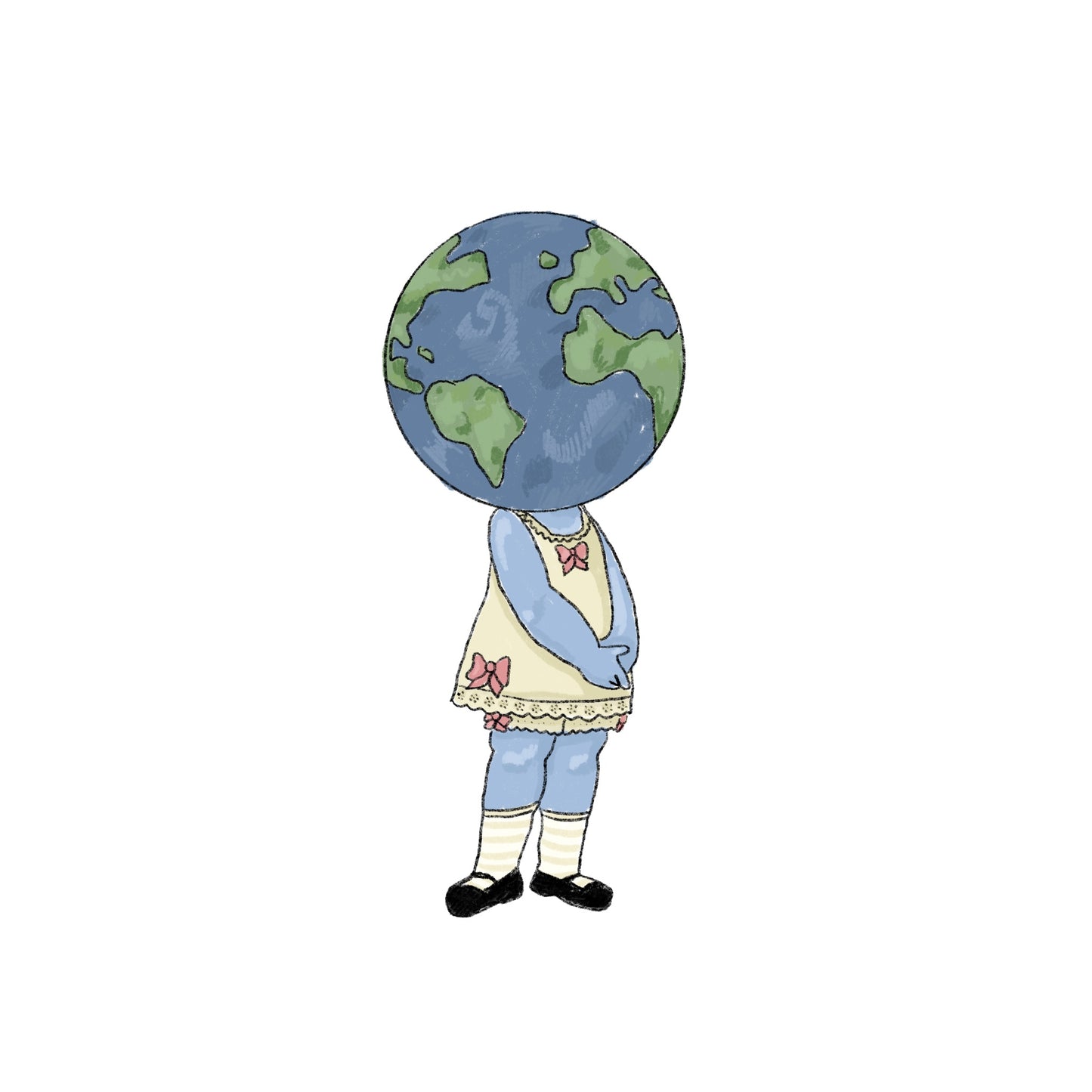 Earth Girl Sticker