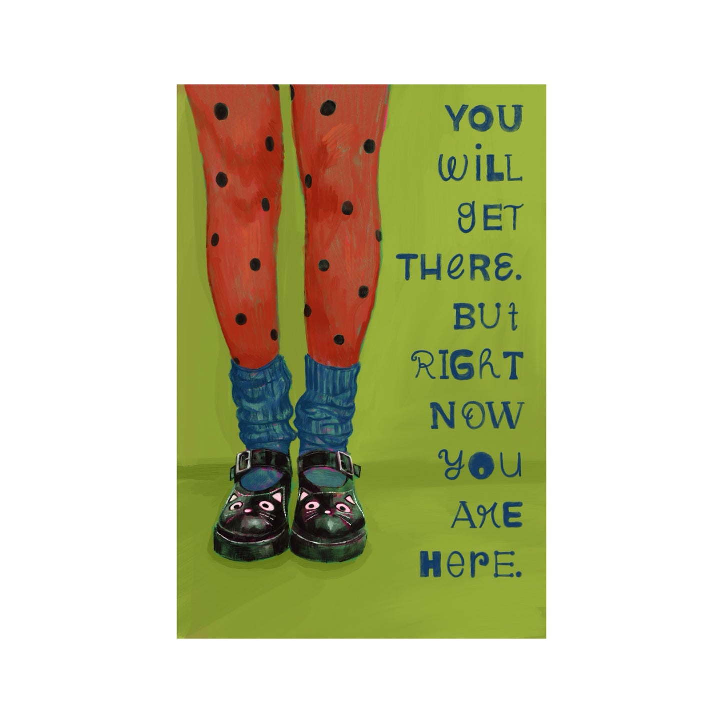 You Are Here Sticker