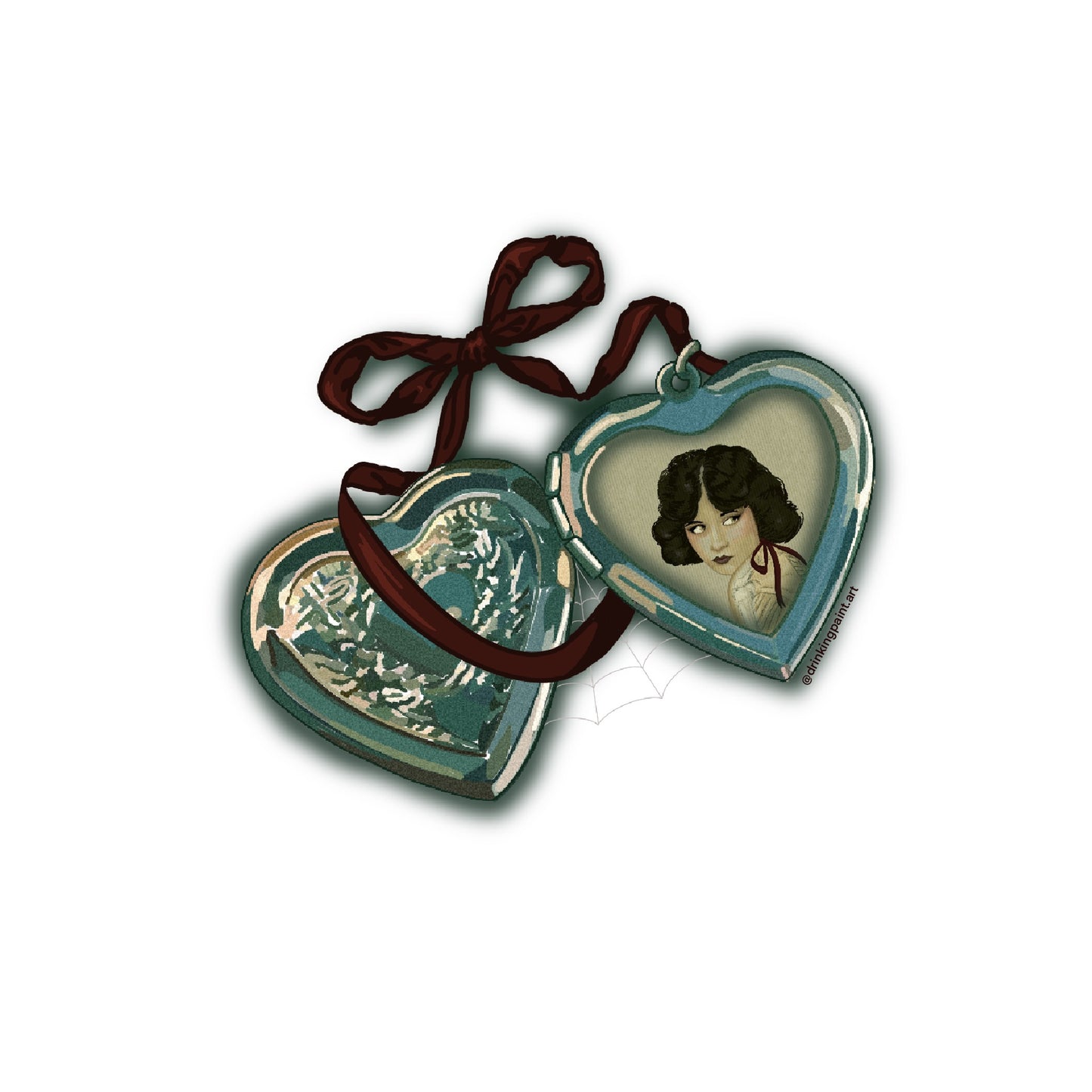 Marcy’s Locket Sticker