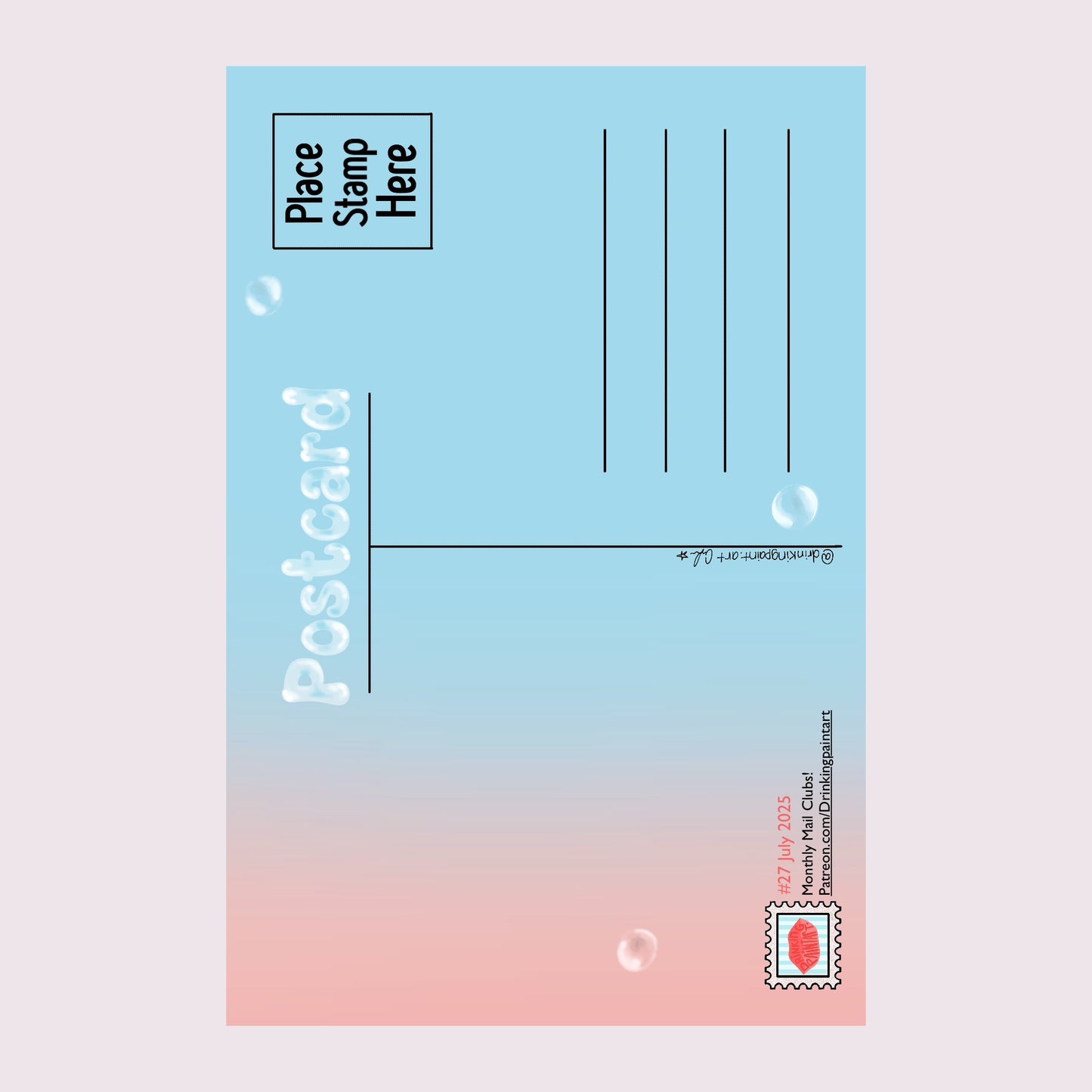 July 2025 Postcard
