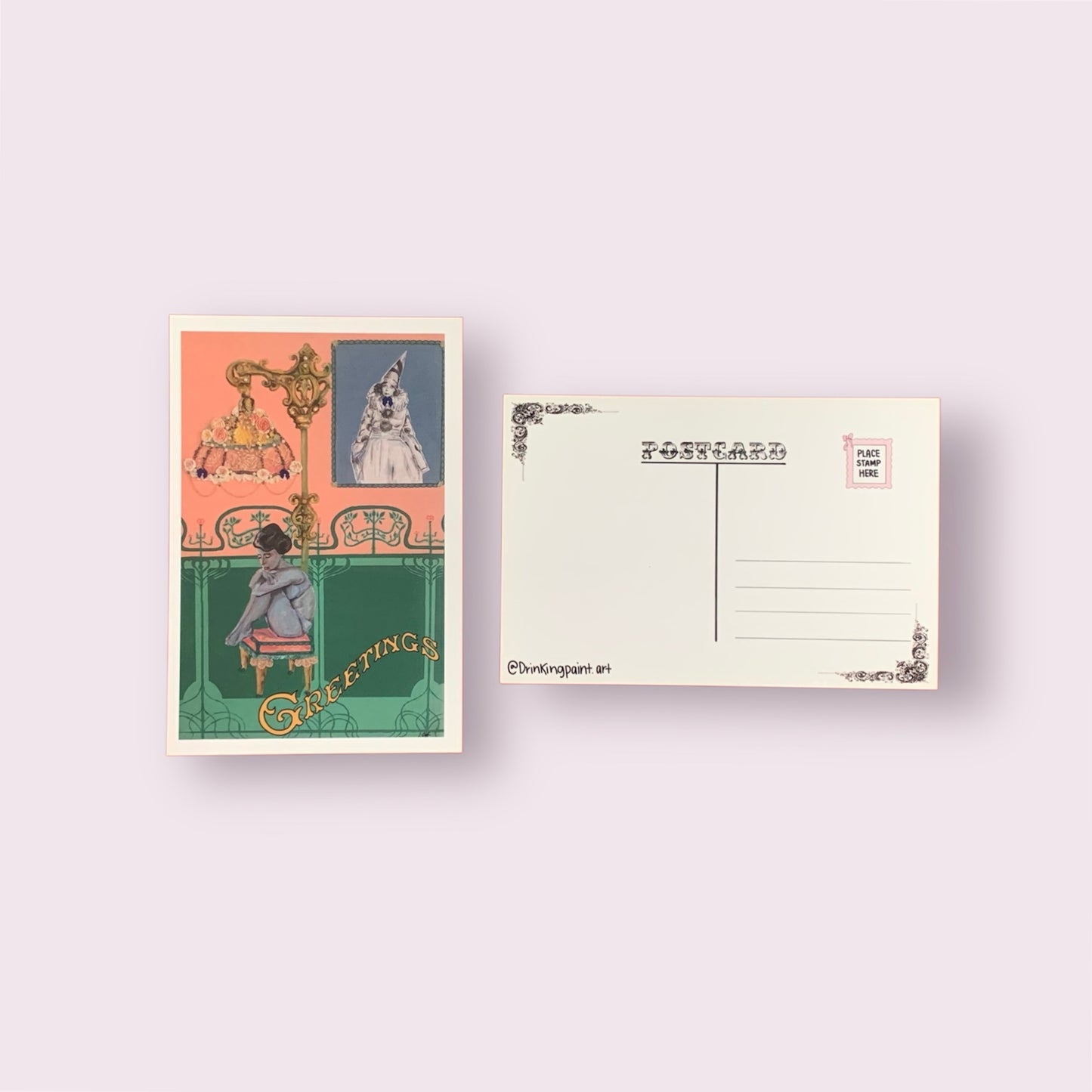 Greetings Postcard