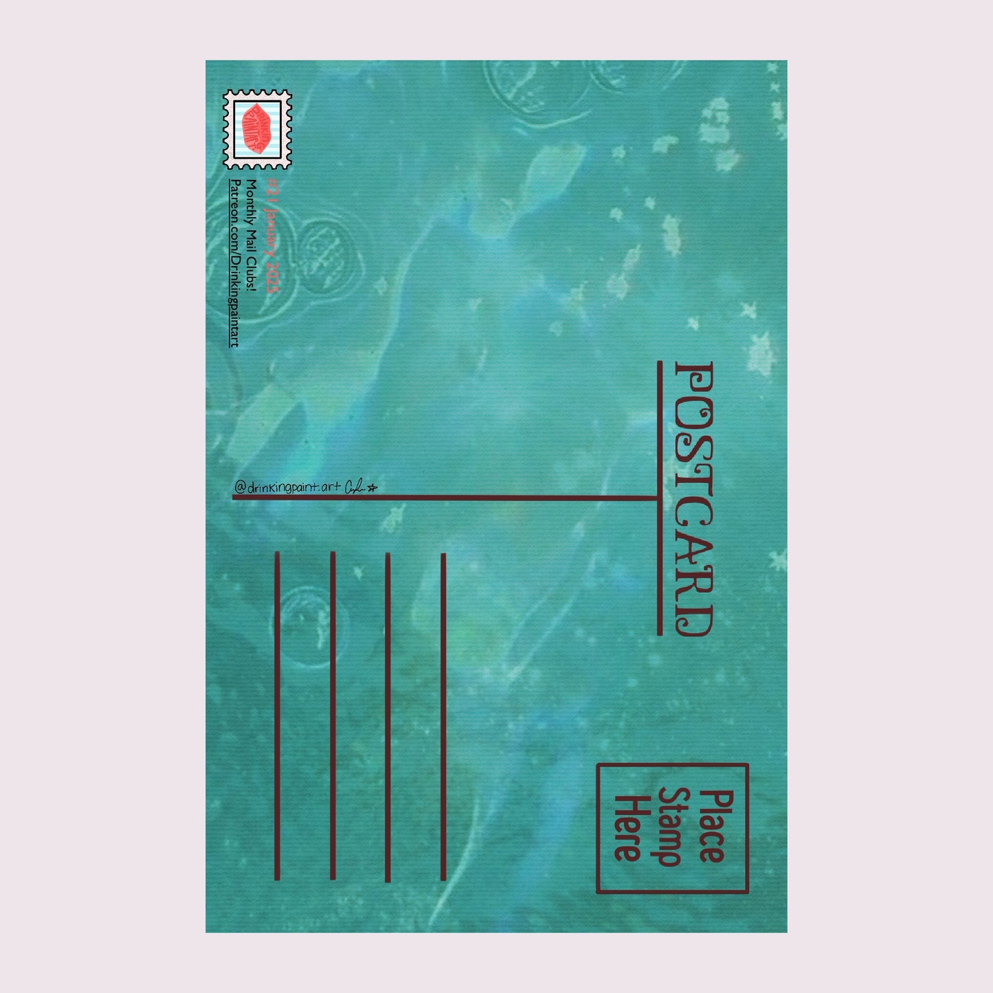 January 2025 Postcard