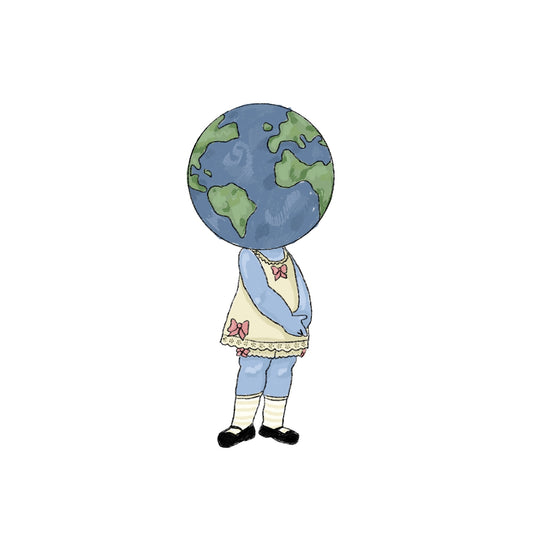 Earth Girl Sticker