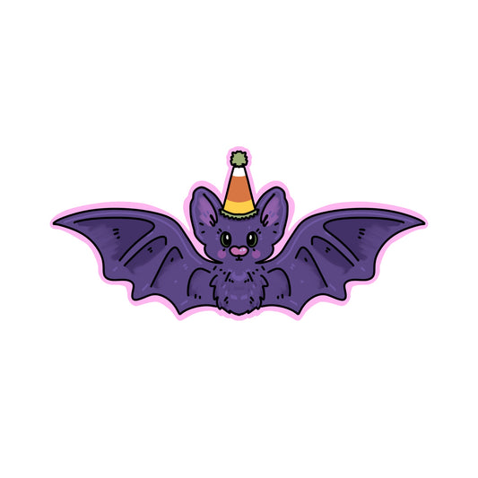 Party Bat Sticker
