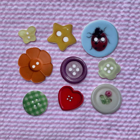 Button Sticker Set
