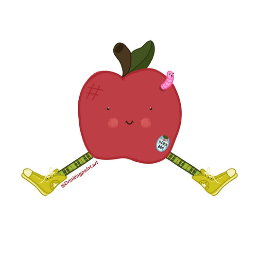 Apple Sticker