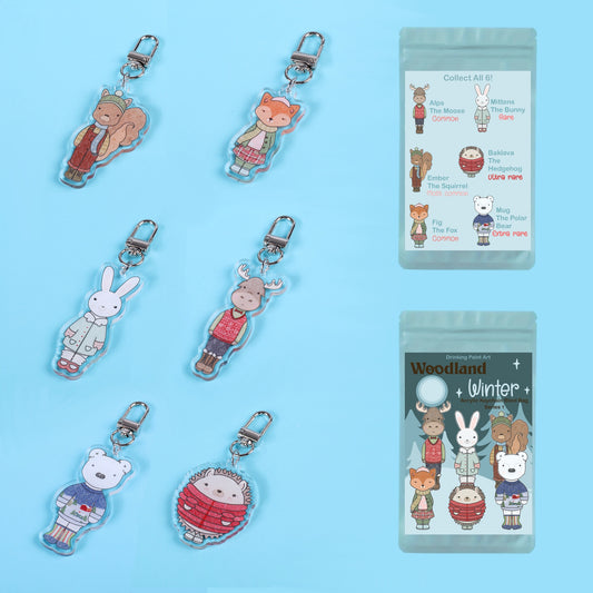 Woodland Winter Keychain Blind Bag