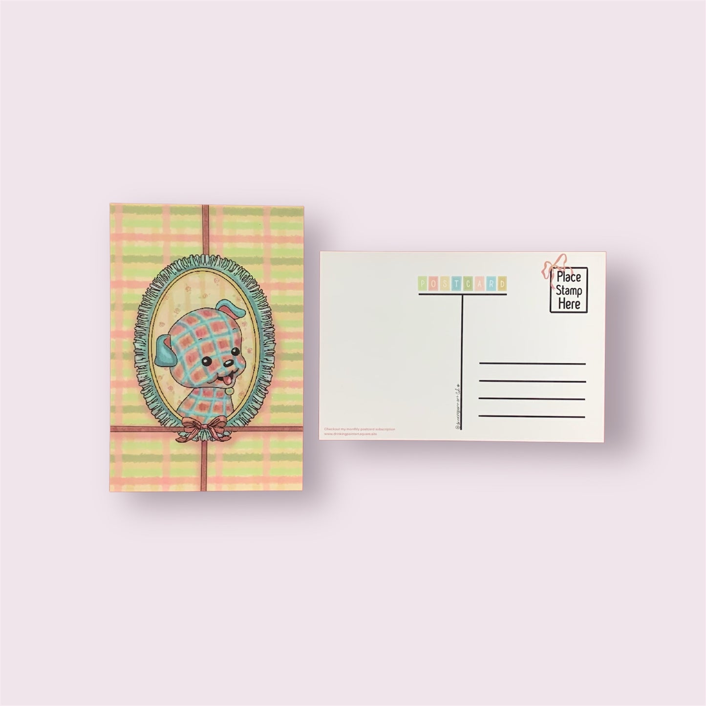 Baby Puppy Postcard